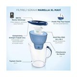 TeknoKapsül Xl 6x Maxtra All-In-1 Filtreli Su Arıtma Sürahisi (3.5 Lt)