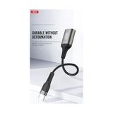 TeknoKapsül Xo Lightning To USB Otg Adaptör – Metal Gövde, U Disk/mouse/klavye Desteği, Dosya Transferi, Tak Çalıştır, NB201, (Otg Olan Cihazlarda Çalışır), Siyah - 0 - Siyah