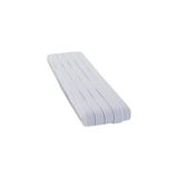 TeknoKapsül Yassı Don Lastiği 10 Metre – 1 cm Genişlik | Beyaz Renk Esnek Lastik Şerit, Dayanıklı Dikiş Aksesuarı - Option-1
