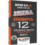TeknoKapsül Yediiklim 2025 Kpss Coğrafya Genel Kültür Atölye Serisi Seizma Tamamı Çözümlü 12 Deneme Sınavı