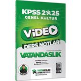 TeknoKapsül Yediiklim 2025 Kpss Genel Kültür Vatandaşlık Video Ders Notları