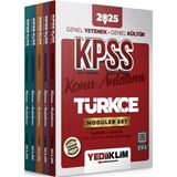 TeknoKapsül Yediiklim 2025 Kpss Genel Yetenek Genel Kültür Konu Anlatımlı Modüler Set