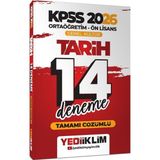 TeknoKapsül Yediiklim 2026 Kpss Ortaöğretim Ön Lisans Genel Kültür Tarih Tamamı Çözümlü 14 Deneme