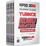 TeknoKapsül Yediiklim 2026 Kpss Ortaöğretim Ön Lisans Genel Yetenek Genel Kültür Konu Anlatımı Modüler Set