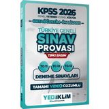 TeknoKapsül Yediiklim 2026 Kpss Ortaöğretim Ön Lisans Gy Gk Türkiye Geneli Sınav Provası Tıpkı Basım 11-12-13 Deneme