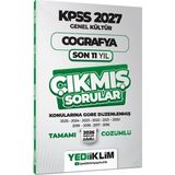TeknoKapsül Yediiklim 2027 Kpss Genel Kültür Coğrafya Konularına Göre Tamamı Çözümlü Son 11 Yıl Çıkmış Sorular