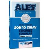 TeknoKapsül Yediiklim Ales Master Serisi Sözel Yetenek Tamamı Çözümlü Son 10 Sınav Çıkmış Sorular
