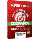 TeknoKapsül Yediiklim Kpss Ags Coğrafya Hedef 18 De 18 Konu Özetli Soru Bankası