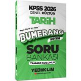 TeknoKapsül Yediiklim Yayınları 2026 Kpss Genel Kültür Bumerang Tarih Tamamı Çözümlü Soru Bankası