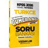 TeknoKapsül Yediiklim Yayınları 2026 Kpss Genel Yetenek Bumerang Türkçe Tamamı Çözümlü Soru Bankası - Option-1