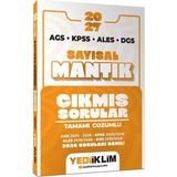 TeknoKapsül Yediiklim Yayınları 2027 Ags Kpss Ales Dgs Sayısal Mantık Tamamı Çözümlü Çıkmış Sorular