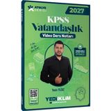 TeknoKapsül Yediiklim Yayınları 2027 Kpss Vatandaşlık Atölye Serisi Genel Kültür Video Ders Notları