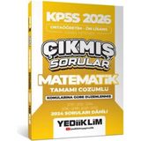 TeknoKapsül Yediiklim Yayınları Yediiklim Yayınları Kpss 2026 Ortaöğretim-Önlisans Matematik SORULAR(2024 Soruları Dahil)