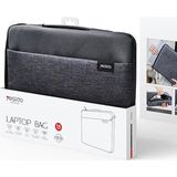 TeknoKapsül Yesido WB29 Polyester 600D Kumaşlı 14 Inç Laptop Çantası - Gri