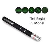 TeknoKapsül Yeşil Lazer Pointer 500 Mw 15 Km Etkili (tek Başlık 5 Model) CC-CPELX1415