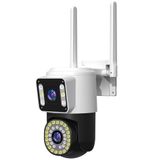 TeknoKapsül yoosee 4mp cift lens ip kamera wifi acik kapali otomatik izleme su gecirmez kablosuz guvenlik ev kamerasi renkli gece gorus hareket algilama KRG-EPO9707
