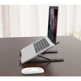 TeknoKapsül Yükseklik Ayarlı Plastik Laptop Standı, Kolay Kurulum, Taşınabilir, Ergonomik ve Konforlu, Bilgisayar Standı