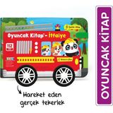 TeknoKapsül Yükselen Zeka Oyuncak Kitap - Itfaiye (Gerçek Tekerlekli)