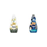 TeknoKapsül Yumoş Konsantre Çamaşır Yumuşatıcısı Vanilya 1200 ml 50 Yıkama 1 Adet Yumoş Uzman Kırışıklık Kar - 1,2 lt