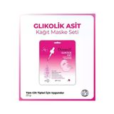 TeknoKapsül Yüz Bakım Kağıt Maske - Glikolik Asit BZ-8682340344468