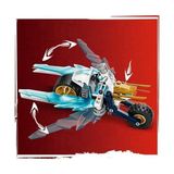 TeknoKapsül Zane’in Buz Motosikleti 71816 – 7 Yaş Üzeri Çocuklar Için Doğum Günü Hediyesi Fikri, Turnuva Zırhlı ve 2 Katana Kılıcı Tutan Zane Minifigürü Içeren Yaratıcı Oyuncak Yapım Seti (84 Parça) - Option-1