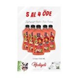 TeknoKapsül Zeytinyağlı Sıvı Sabun 1500 ml 5 Al 4 Öde Rosie Pamuk - 1,5 lt