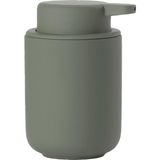 TeknoKapsül Zone Denmark Ume Sıvı Sabun Dispenseri, Seramik/seramik Soft Touch Kaplamalı, Iskandinav Tasarım, 250 Ml, Yükseklik 12,8 Cm, Zeytin Yeşili (Yeşil)