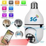 TeknoKesgin Wifi 360 Panoramik Ampul Kamera Güvenlik Kamerası Çift Wifi 360 Derece Gece Görüşlü