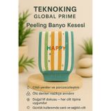 Teknoking PRİME— peeling eldiveni normal ciltler için banyo lifi