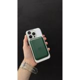 TEKNOLABTR Magsafe Mıknatıslı Kartlık Deri Cüzdan Haki