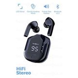 Teknoloji Gelsin Bluetooth Kulaklık Kablosuz Ultrapods Dijital Göstergeli Gaming Dokunamtik Enc Mipods V5.3 Yeninesil - Siyah