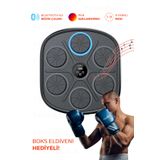 Teknoloji Gelsin Boks Eğitim Makinesi Rgb Müzikli Bluetooth Hoparlör Genç Yetişkin Boks Egzersizi Eldiven Hediyeli