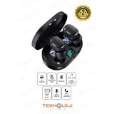Teknoloji Gelsin E6s Dots Universal HD Ses Çift Mikrofon Extra Bass Powerbank Kutu Bluetooth Kablosuz Kulaklık