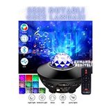 Teknoloji Gelsin Galaksi Projektör Gece Lambası Bluetooth Hoparlör Disko Topu Yıldızlı Rgb Led Işıklı Tavan Aydınltma