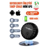 Teknoloji Gelsin GPS Araç, Eşya veya Çocuk Mıknatıslı Akıllı Takip Cihazı Canlı Konum Android ve IOS Uyumlu 3 sene Şarj