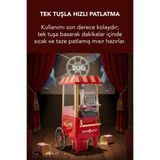 Teknoloji Gelsin Mısır Patlatma Makinesi Yeni Nesil Yağsız & Sağlıklı Retro Popcorn Ev-Ofis Şık Tasarım 40 cm