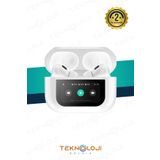 Teknoloji Gelsin Pro Anc Dokunmatik Dijital Ekranlı Aktif Gürültü Engelleme Bluetooth Kulaklık Şeffaf Mod Enc/anc