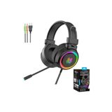 Teknoloji Gelsin Profesyonel Oyuncu Kulaklığı Işıklı Rgb Kulak Üstü Mikrofonlu Kablolu Gaming V5