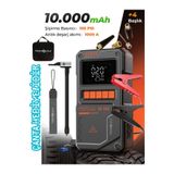 Teknoloji Gelsin Şarjlı Akü Takviye Cihazı Pompa Powerbank El Feneri Oto Kompresör 10000mAh Anahtarlık-Çanta HEDİYE