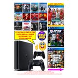 TEKNOLOJİ MARKETİNİZ Sony Ps4 Slim 1tb + 2 Kol YAZILIMSAL KIRIK Yenilenmiş 12 Ay Garantili