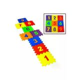 TEKNOLOJİBİZDE HERŞEYTREND 9 Parça Büyük Boy Rakamlı Sayılı Sünger Yapılı Oyun Karosu Yer Matı Puzzle Yapboz Royale