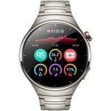 TeknolojiSA Watch 4 Pro Akıllı Saat (Ios & Android Uyumlu) + 3 Kordon + Magsafe Cüzdan Hediyeli - Gümüş