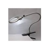 Teknom Işıklı Büyüteç Tamirci Büyüteci Çalışma Lambası Lup Mercek 130Mm