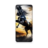 Teknomeg Realme C55 Uyumlu Şaha Kalkmış At Desenli Silikon Kılıf