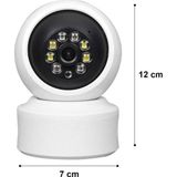 Teknomila 1080P 2.4Ghz + 5Ghz Wifi Kablosuz 360° Hareket Izleme Sesli Güvenlik Ip Kamera Mini Kamera
