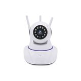 Teknomila 360 Derece Wifi Ip Kamera Gece Görüş 3 Antenli Güvenlik Kamerası