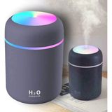 Teknomila H2O Humidifier 300 ml Ulrasonik Hava Nemlendirici Buhar Makinesi ve Aroma Difüzörü - Siyah