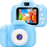 Teknomila Mini 1080P Çocuklar Için Dijital Fotoğraf Makinesi-8 GB Sd Kartlı Mavi