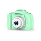 Teknomila Mini 1080P Çocuklar Için Dijital Fotoğraf Makinesi Açık Yeşil