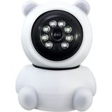 Teknomila Panda 360° 1080p Ip Güvenlik Kamerası Gece Görüşlü Beyaz Renkli Led Işıklı Alarmlı
